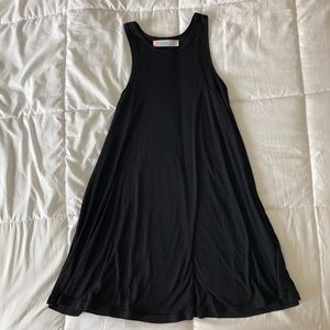 Free People Beach L Black Sun Dress